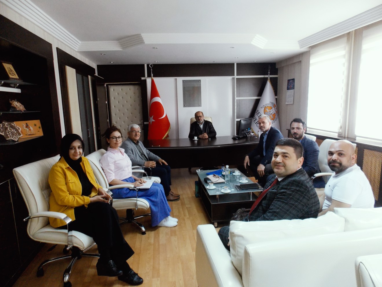 Fakültemize ziyarette bulunan...